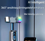AiveloTrack – AI 360° Ansiktsspårande Mobilhållare | Handsfree-inspelning för Vloggar, Livesändningar & Videosamtal-Video Tripods-BB-Hemnix