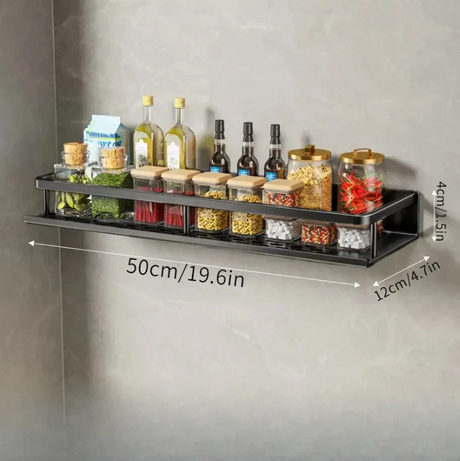 Modernt grått köksregal Carvallo