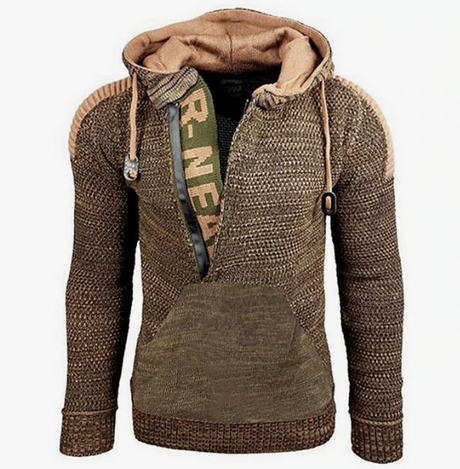 Herr Tröja Vintage Stil Varm Akryl Hemnix