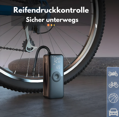 Transportabel Mini Luftpump Carvallo