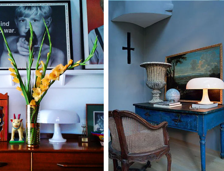 Modern Designer LED Mushroom Table Lamp – Minimalistic for Bedroom & Living Room Carvallo