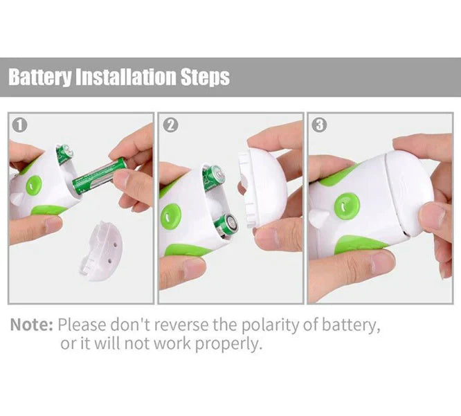 Elektrisk nagelklippare och fil Carvallo