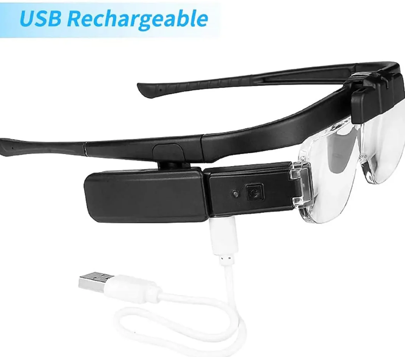 Huvudmonterad förstoringlup Det Carvallo