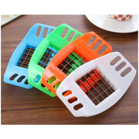 Carvallo Cutter Pro Pommes-skärverktyg för potatis & grönsaker | Kompakt köksassistent för jämna stavar Carvallo