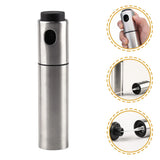 Ölsprüher CULINARA FineMist | 100 ml rostfri sprayflaska | För olja, vinäger & BBQ | Återanvändbar & finjusterande Carvallo