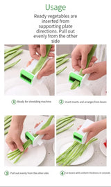 Carvallo-Schneider Frilivo | Skarp & Tidsbesparande | Rostfria blad | Mångsidig köksassistent Carvallo