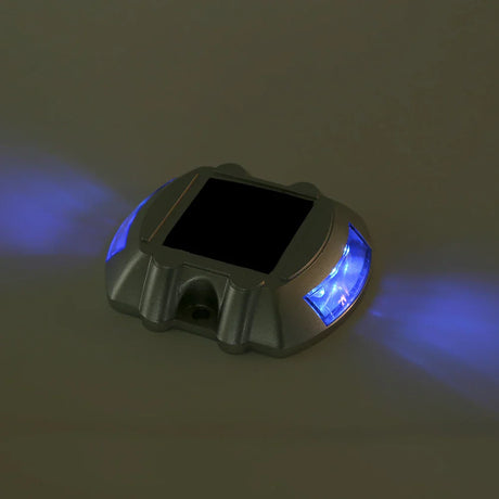 Carvallo Solar LED Vägbelysning i aluminiumtryck | IP68 Vattentät | 6 LEDs för uppfart, väg & trädgårdsstig Carvallo