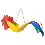 Färgglad Hängande Planteringsskål i Hönsdesign – Dekorativ Blomsterhängare för Trädgården Carvallo