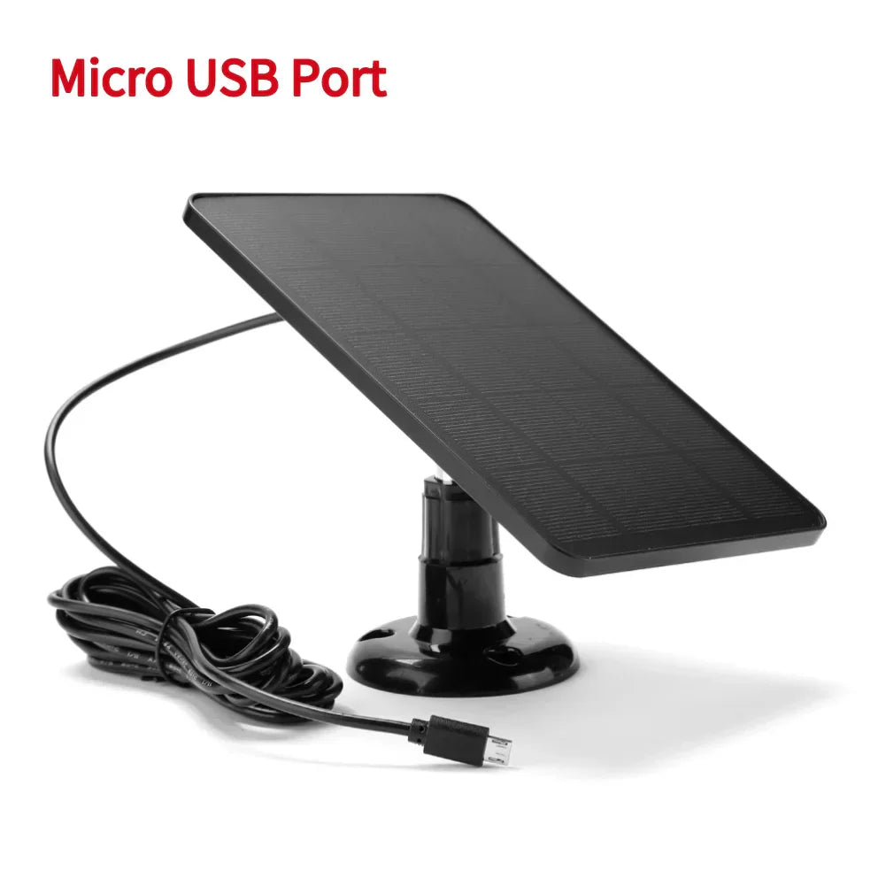 Carvallo Micro 10W Solpanel | Monokristallin | IPX6 Vattentät | Micro-USB | För kameror, belysning & små solarsystem Carvallo