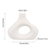 NestForm – Moderna Rent Linjer Rund Vas med Elegant Form Carvallo