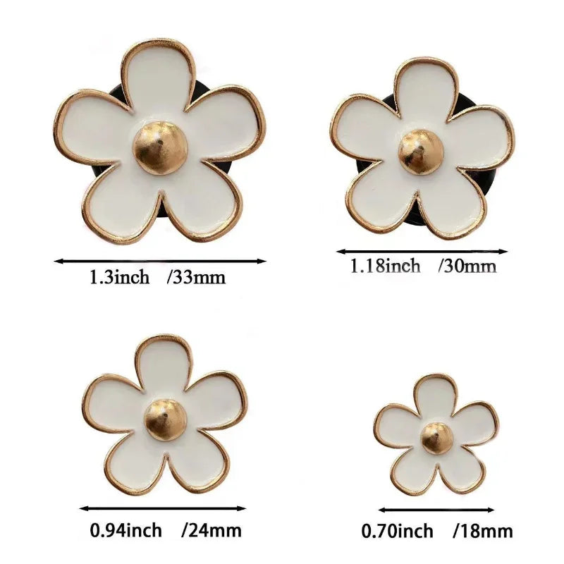 Carvallo Doftklipp | Blomdoftspray för bilen | 4-pack | Dekorativ aromaterapi för ventilationsspringor Carvallo