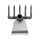 Carvallo Trädgårdsrake & Hacka | 2-i-1 Ogräsborttagare | Tung belastning | För rabatter & gräskötsel Carvallo