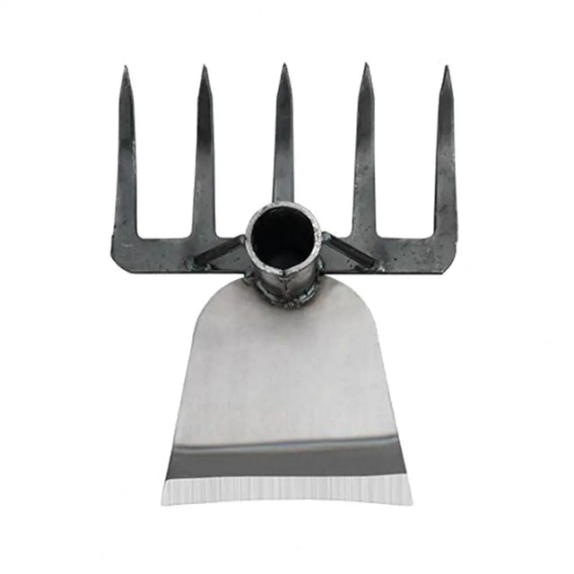 Carvallo Trädgårdsrake & Hacka | 2-i-1 Ogräsborttagare | Tung belastning | För rabatter & gräskötsel Carvallo