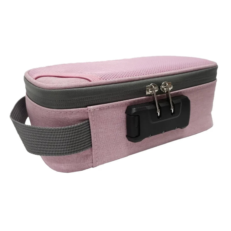 Carvallo Beauty Case | Låsbart kosmetikväsk med kombinationslås | Bärbar förvaring för resor & vardag Carvallo