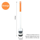 Carvallo WC-borste | Dubbelsidig toalettborste med långt handtag | Djup rengöring & Hygienisk | Platsbesparande hängande Carvallo