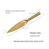 Carvallo Weidenschaufel aus Hochkohlenstoffstahl | Spitzschaufel zum Graben & Lockern | Kompakte Gartenschaufel für Wildgemüse & Gartenarbeit Carvallo