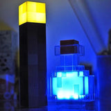 LuxRoyale Minecraft Inspirerad Potion Lampa – Färgväxlande LED Nattlampa med Touchkontroll & USB Uppladdningsbar Carvallo
