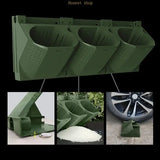 Carvallo WallBox Vertikal väggplanteringslåda av plast | 38×14×15 cm | För väggväxter & grönska | Modulsystem Carvallo