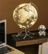Royaleva LED Rotating World Globe Lamp – Belyst Jord Dekorationsbit Carvallo