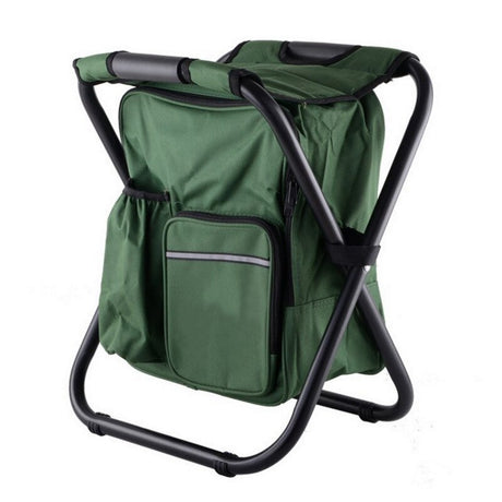 Multifunktionell ryggsäckstol för utomhusbruk-Accessories-Hemnix-Armégrön-Hemnix