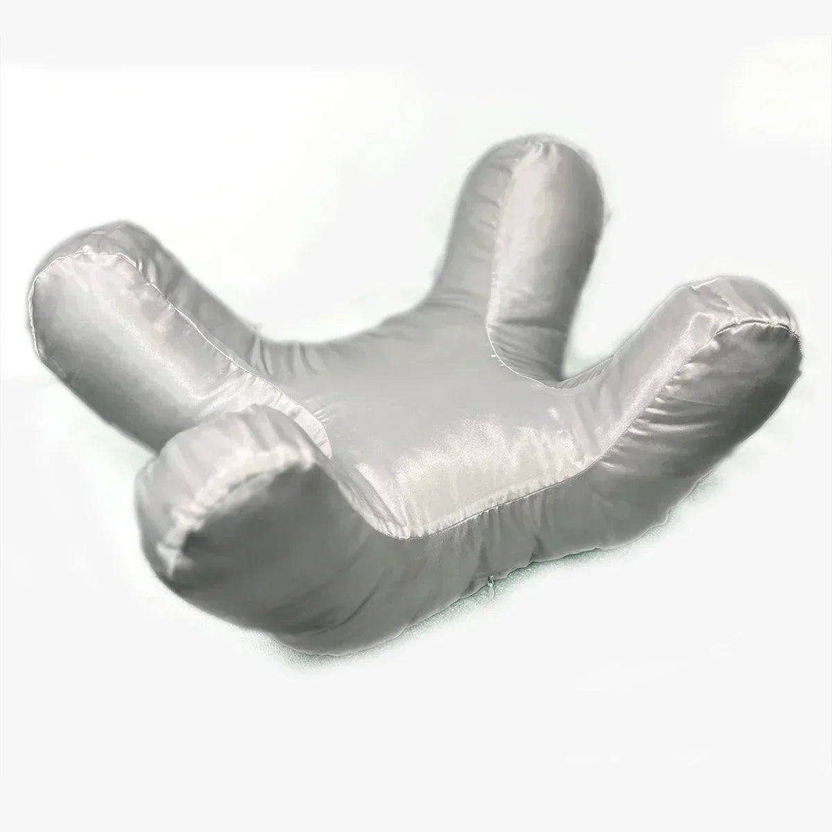 Carvallo ansiktskudde med satinörngott | Minskning av rynkor, ögonfransskydd & anti-akne | Justerbara sovpositioner | Lyx för huden Carvallo