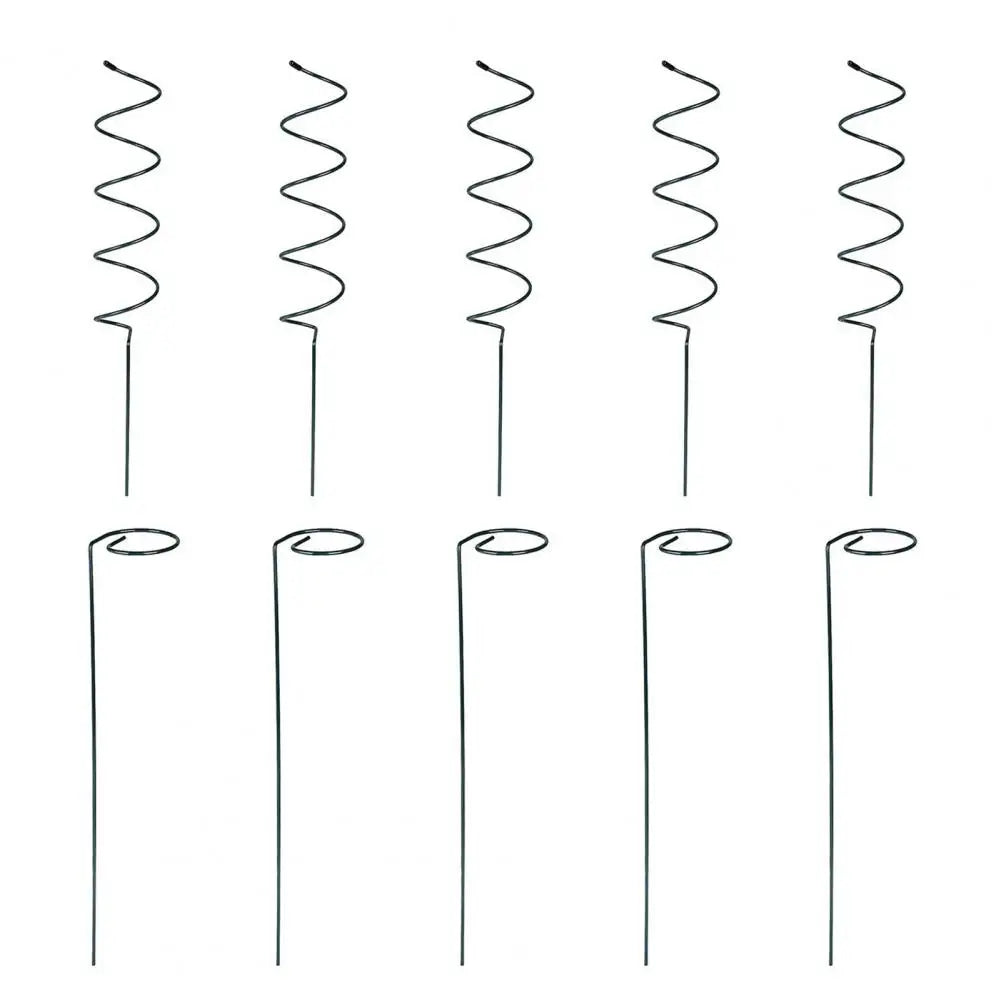 Carvallo Rankstänger Tomater Spiralstänger 10-pack | 40 cm längd | Väderbeständiga & Stabil | För klättrande växter & grönsaker Carvallo