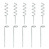 Carvallo Rankstänger Tomater Spiralstänger 10-pack | 40 cm längd | Väderbeständiga & Stabil | För klättrande växter & grönsaker Carvallo
