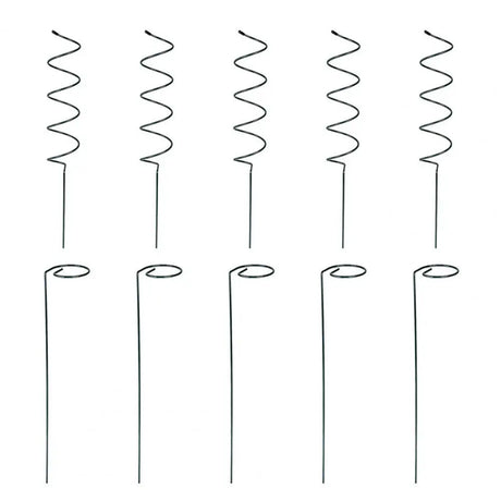 Carvallo Rankstänger Tomater Spiralstänger 10-pack | 40 cm längd | Väderbeständiga & Stabil | För klättrande växter & grönsaker Carvallo