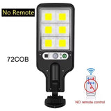 Carvallo MotionBright Solarlampa med rörelsesensor | IP65 Vattentät | Med fjärrkontroll & 3 ljuslägen | För trädgård, vägg & uppfart Carvallo