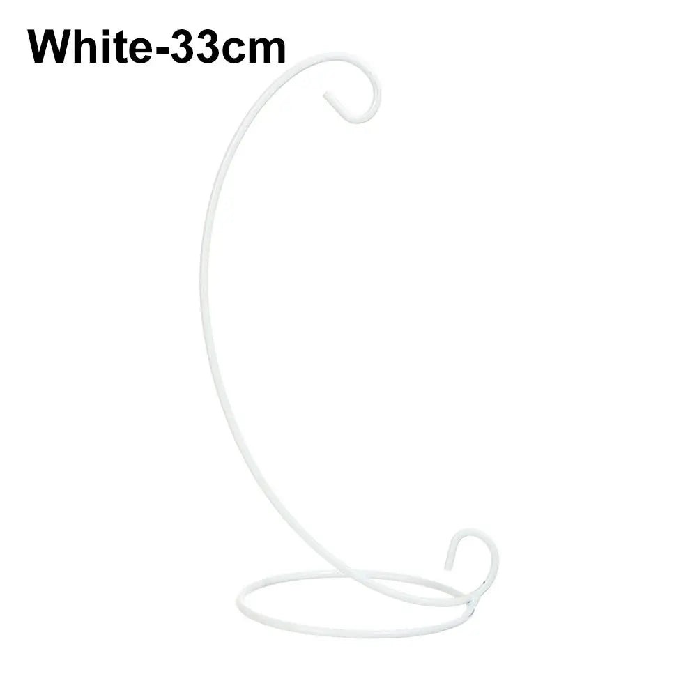 Carvallo-Halter LunaLoop Hängeständer | För glaskulor, ljuslyktor & växter | Metall med lackbeläggning Carvallo