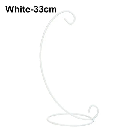 Carvallo-Halter LunaLoop Hängeständer | För glaskulor, ljuslyktor & växter | Metall med lackbeläggning Carvallo