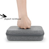 Carvallo Elektronik Organizer Väska med stor kapacitet | Stötsäker förvaring för kablar, surfplatta & tillbehör | Resefodral med airbagskydd Carvallo