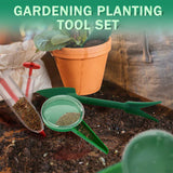 Carvallo Såhjälpare Set 4/7-delar | Växthjälp med 12-håls såmall | Vattentålig & Stabil | Trädgårdsverktyg för precis sådd Carvallo