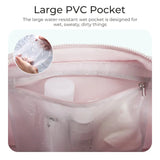 Carvallo Stor damresväska med axelrem | Stilig handväska & axelväska för vardag, arbete, skola & sport | Lätt weekendväska med mycket förvaringsutrymme Carvallo