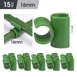 Carvallo Connect | 15-pack krysskopplingar för växtstöd | För .8–2.0 cm stänger | Justerbara klämmor för spaljéer & växtstöd Carvallo