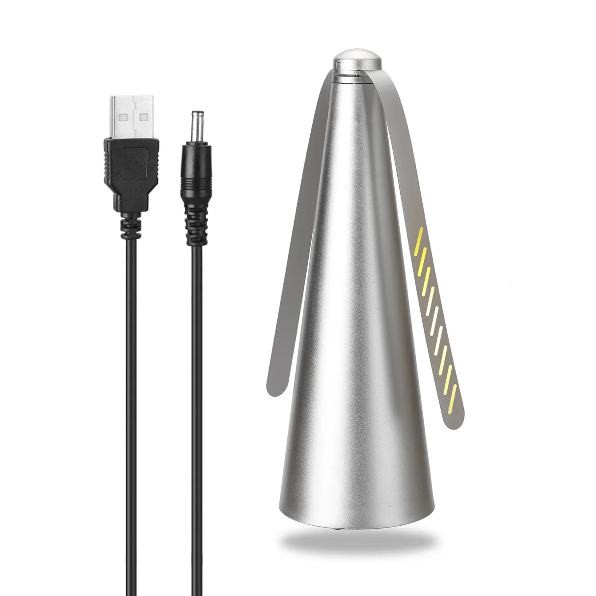 Carvallo Naturguard Fluginsektsbekämpning Bordsfläkt | 360° roterande insektsförsvar fläkt | Tyst & Säkert | För utomhus, camping, picknick Carvallo