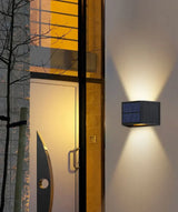 Carvallo Beam | LED Solarlampa | Upp & Ner Ljus | IP65 Vattentät | Justerbar Ljusvinkel | För Trädgård & Fasad Carvallo