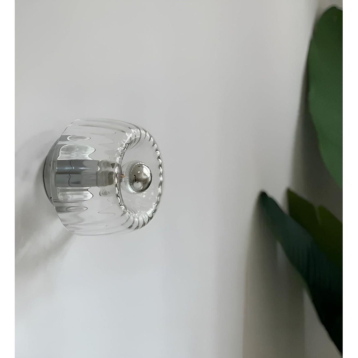 ScandiShine Light - Modern Skandinavisk Glas Vägglampa Carvallo