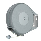 Carvallo Teleskop-tvättlinje | 12 Meter utdragbar tvättlina | Automatisk inrullning | För inomhus & utomhus Carvallo