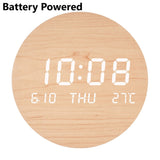 Carvallo - Modernt Digitalt Träur med Smart Skärm Carvallo