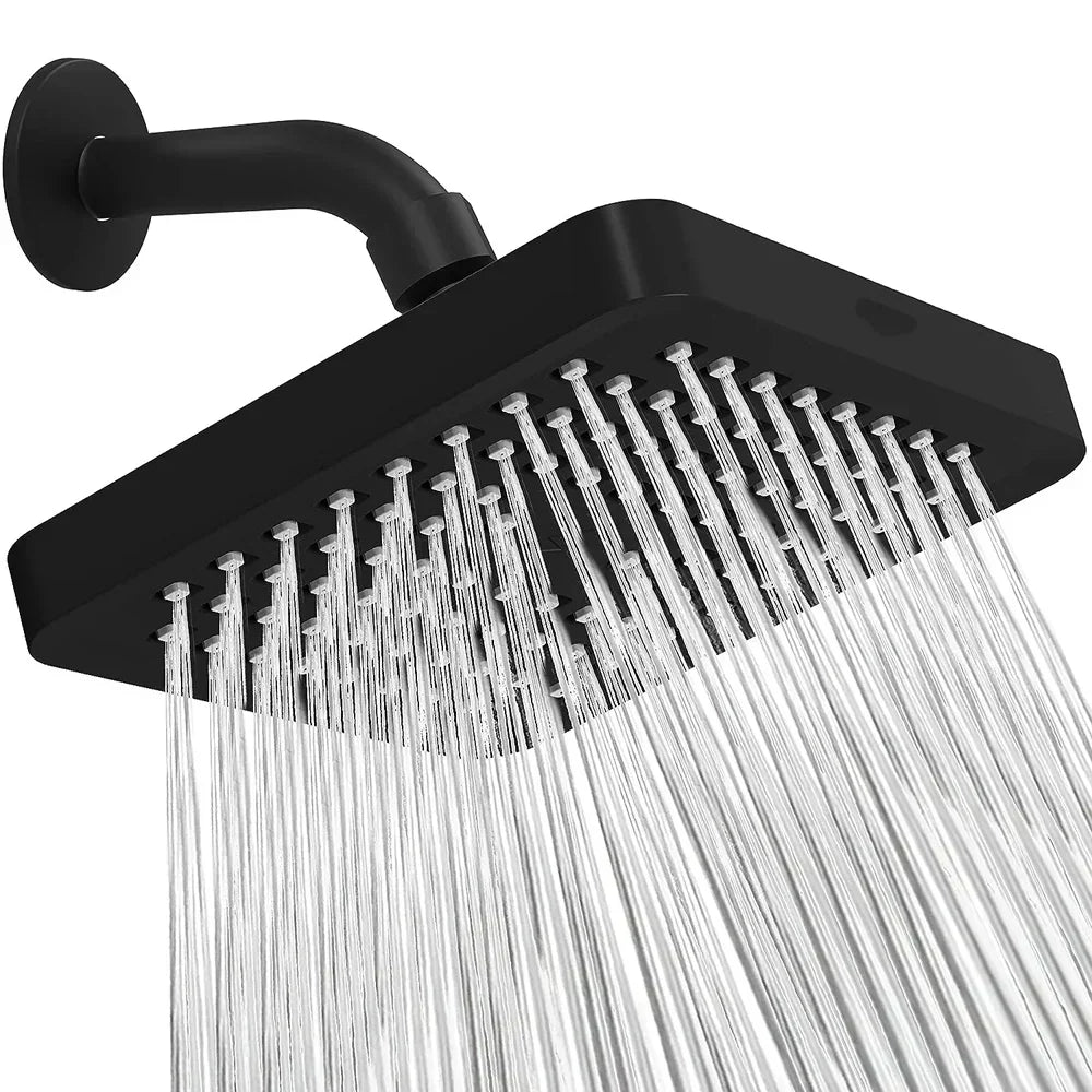 Carvallo Regendusche Takmontering | Stark vattentryck | Lyxig spa-känsla | Högkvalitativ ABS Carvallo