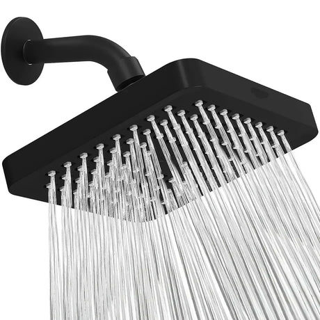 Carvallo Regendusche Takmontering | Stark vattentryck | Lyxig spa-känsla | Högkvalitativ ABS Carvallo