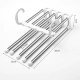 FlexiHanger - Platsbesparande Klädesorganisatör Carvallo