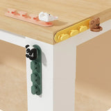 Carvallo Tierische Kabelhalter | Självhäftande & Platsbesparande | Skrivbordsorganisatör för laddkablar & USB Carvallo