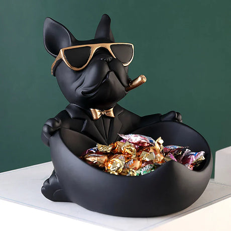 Chic Hund Figur - Lekfull & Stilig Dekor Carvallo