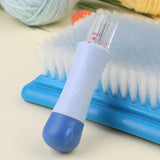 Carvallo ProNeedle Filznadel Set | 7-delad | Hållbar & Slät | För precis torrfiltsning | Blå-Vit Carvallo