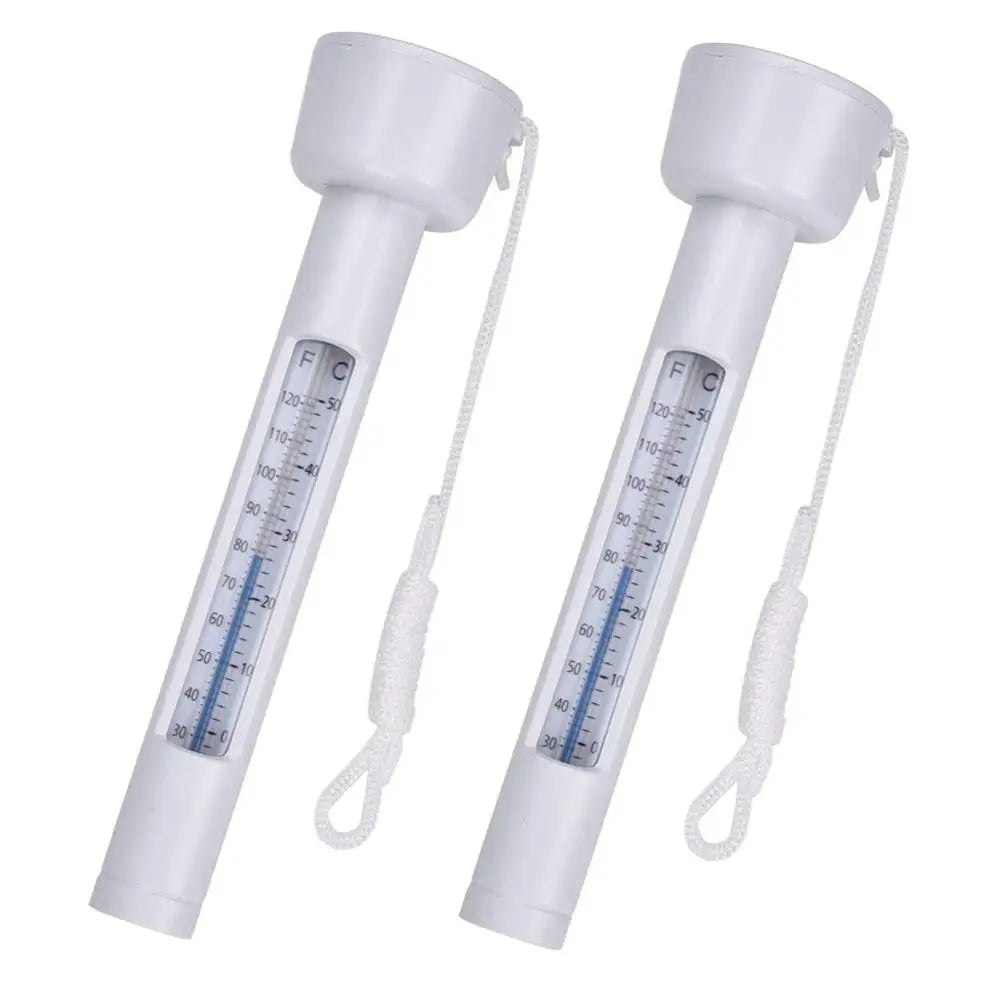 Carvallo Poolthermometer | Flytande vattentermometer 0–50 °C | För pool, bubbelpool, spa & badhus | Vattentålig & lättläst Carvallo