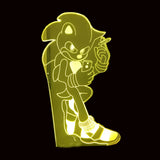 Sonic LED-lampa - Lekfull belysning för spelare Carvallo