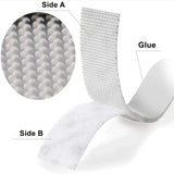 Carvallo Klebestreifen FIXNOVA EasyMount | 12 par | Restfri & verktygsfri | För ramverk, speglar & dekoration Carvallo