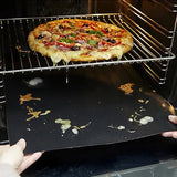 Royallure 2-Pack Stora Återanvändbara Non-Stick Ugn Liner Mattor, PTFE Teflon, Värmebeständiga Carvallo